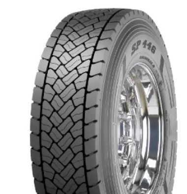 А/шина 205/75R17.5 DUNLOP SP 446 124M/126G